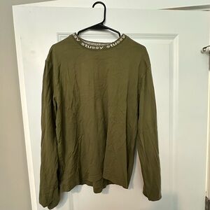 Stussy Owen Long Sleeve Crew-Neck Tee